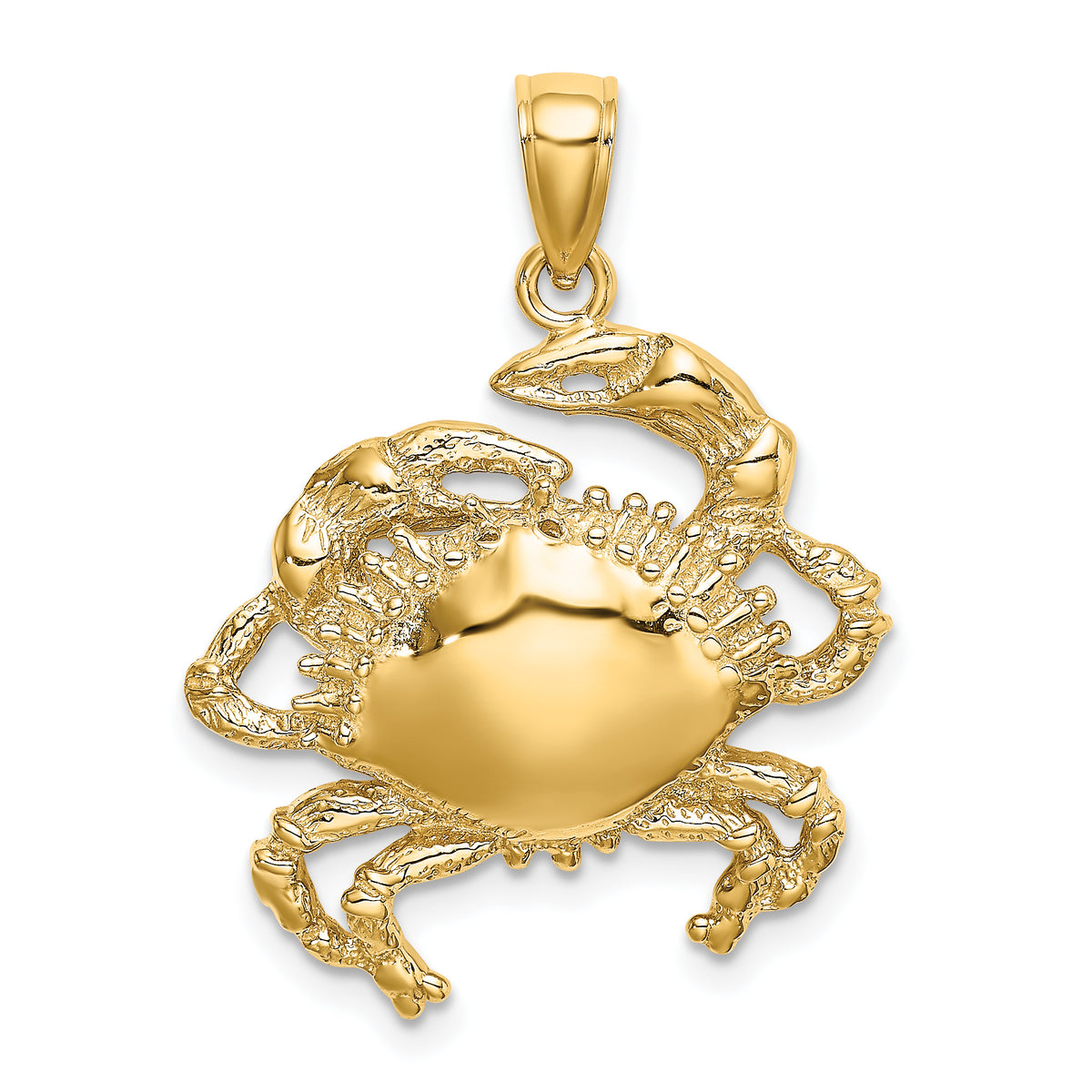 10K 2-D Crab Charm