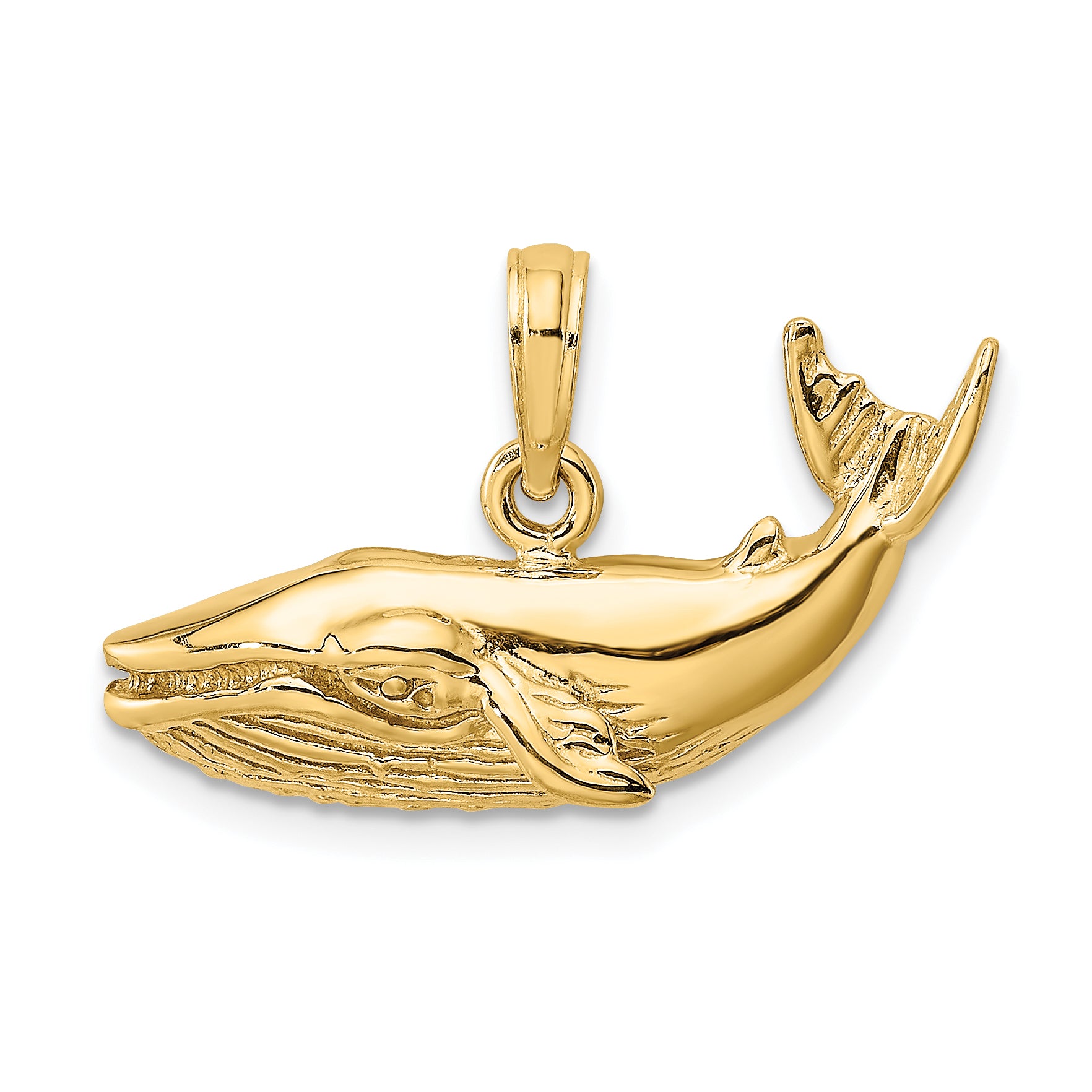 10K 2-D Humpback Whale Charm