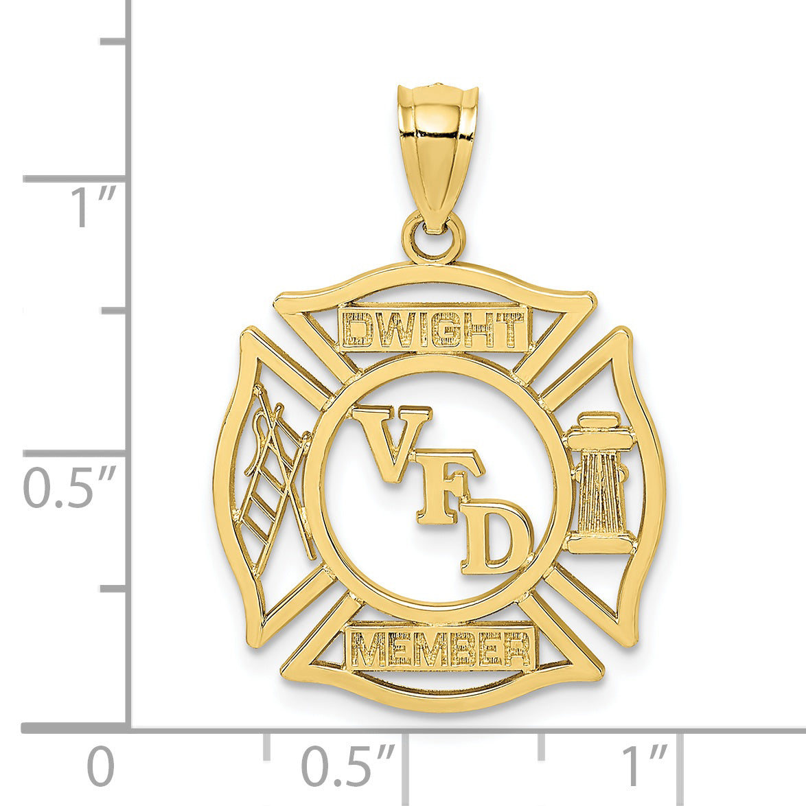 10K VFD DWIGHT MEMBER In Shield Charm