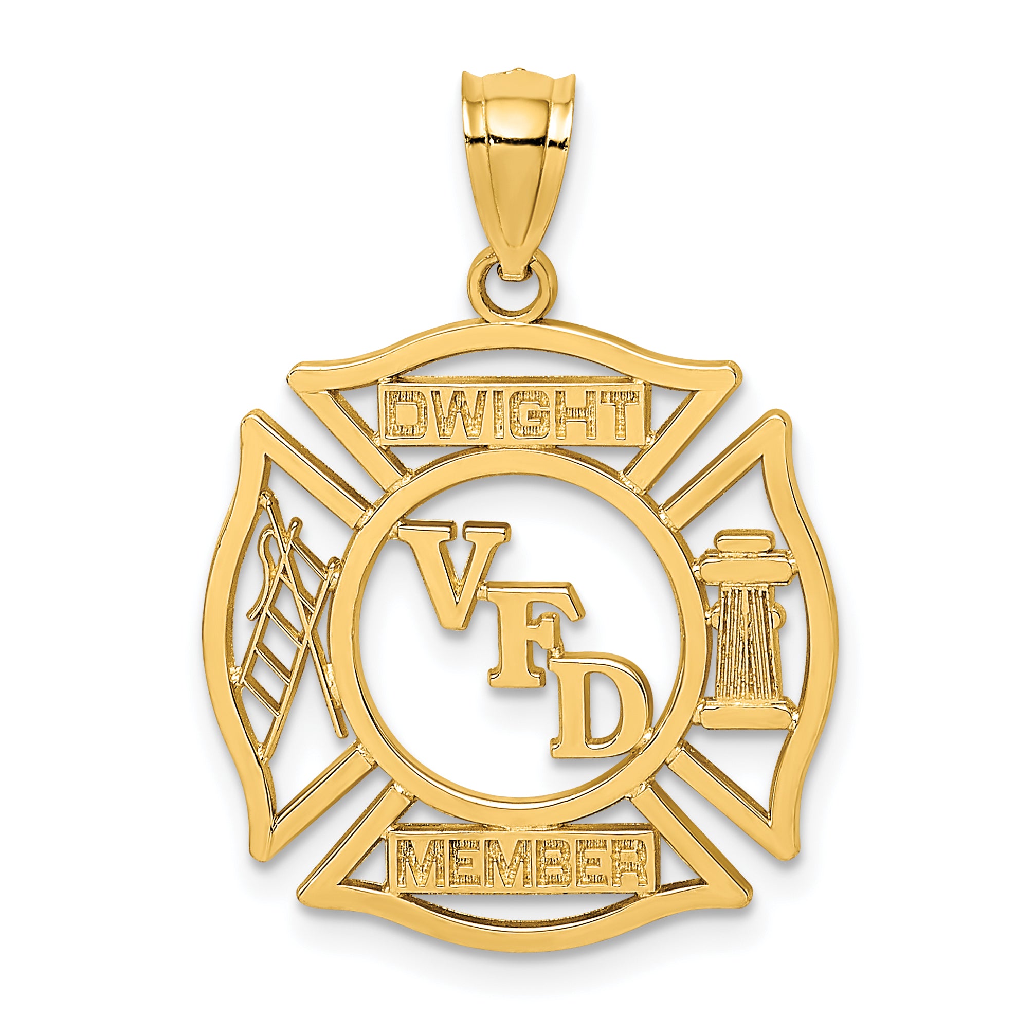 10K VFD DWIGHT MEMBER In Shield Charm