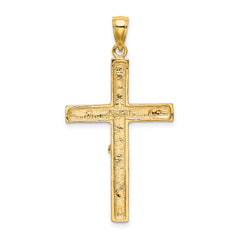 10K Crucifix Charm