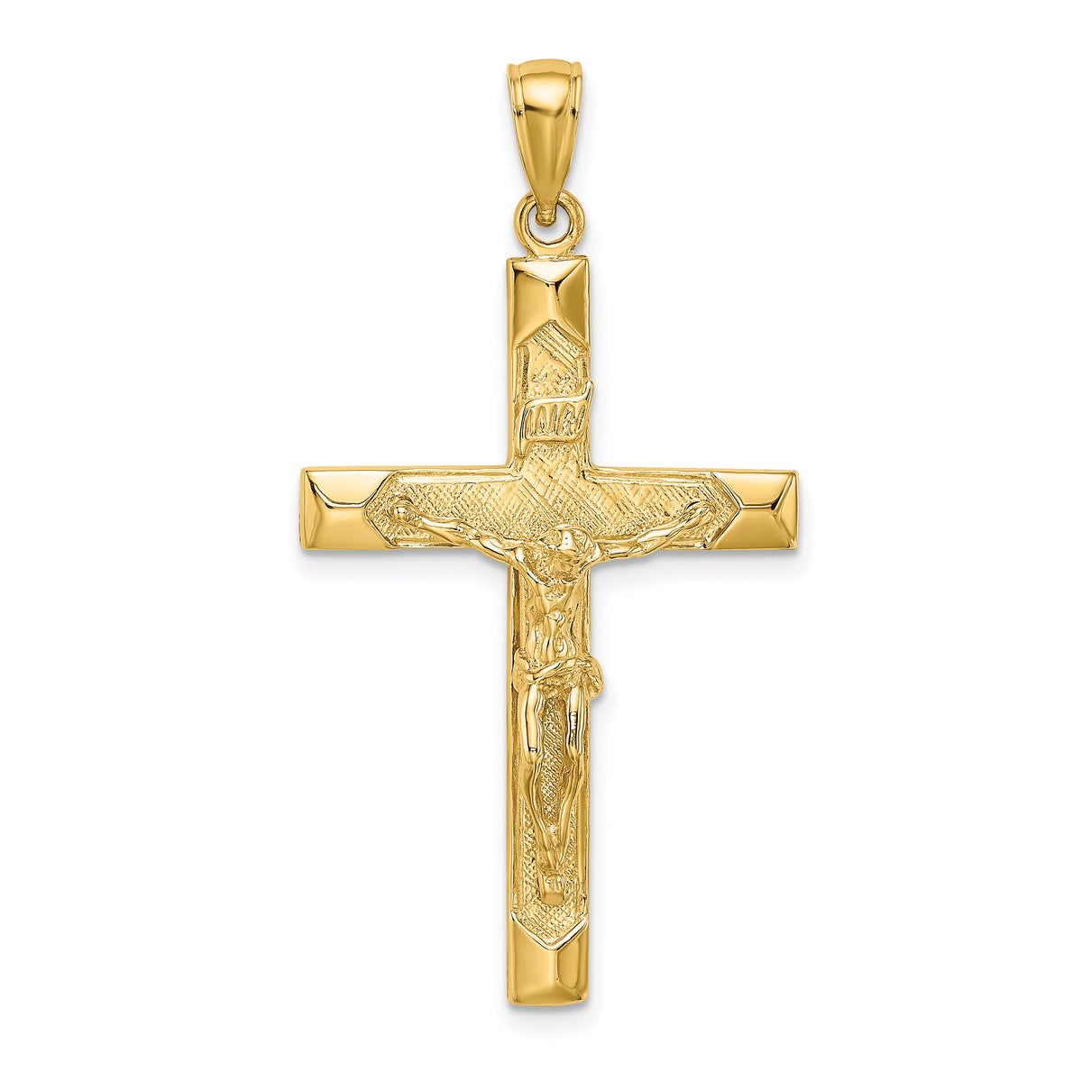 10K Crucifix Charm