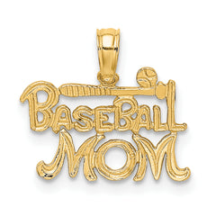 10K BASEBALL MOM Charm