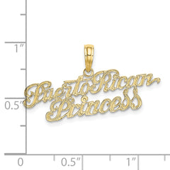 10K PUERTO RICAN PRINCESS Charm