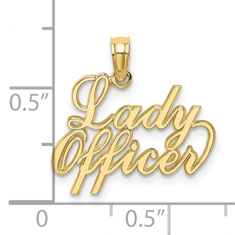 10k LADY OFFICER Charm