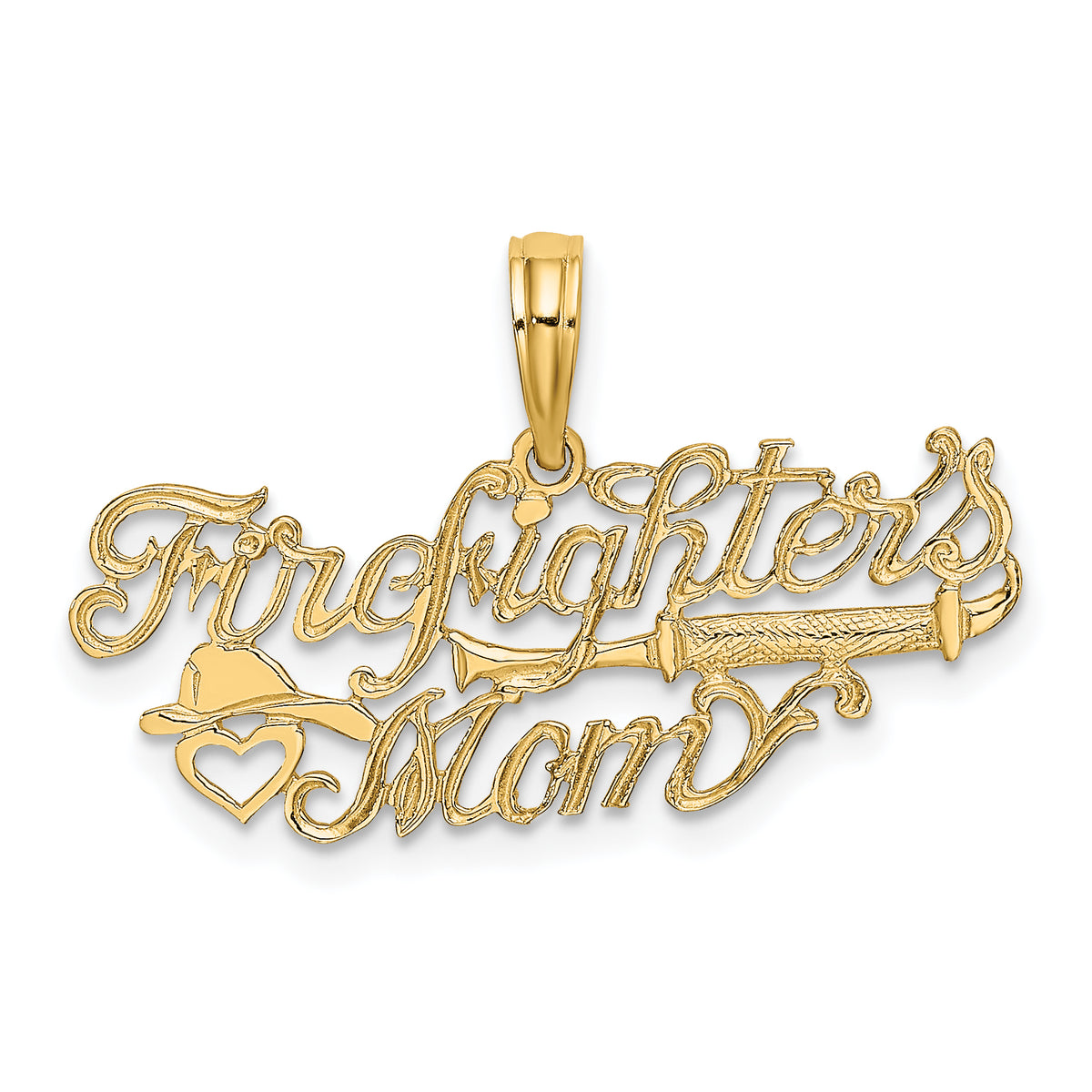 10k FIREFIGHTER'S MOM Charm