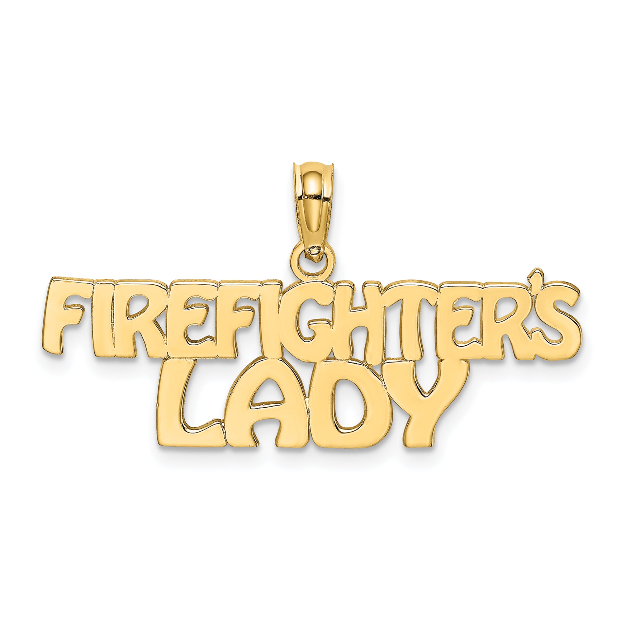 10k FIREFIGHTER'S LADY Charm