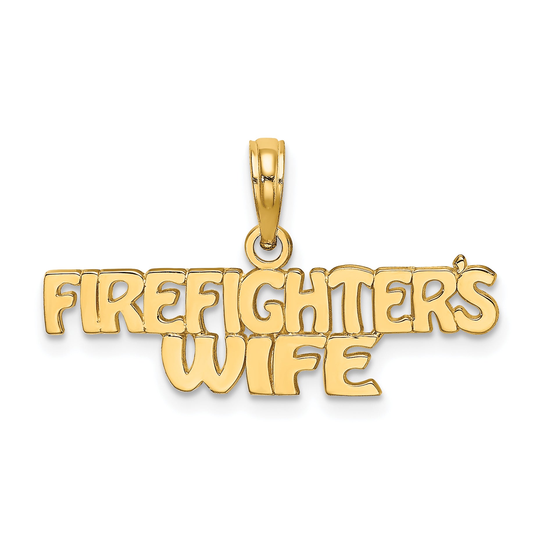 10k FIREFIGHTER'S WIFE Charm