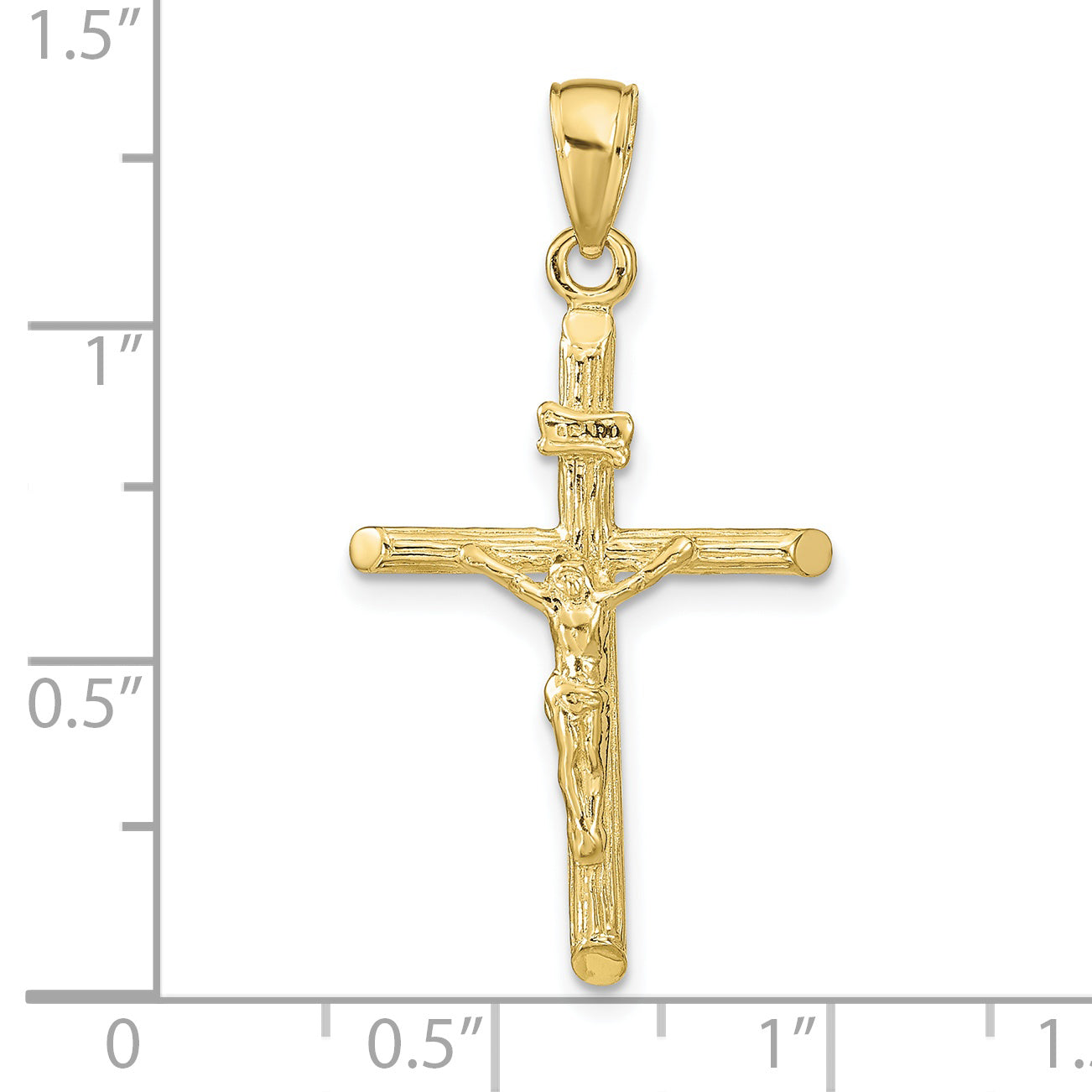 10k Crucifix Pendant