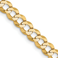 10K 4.7mm Lightweight Flat Cuban Chain