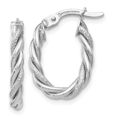 10K White Gold Earrings