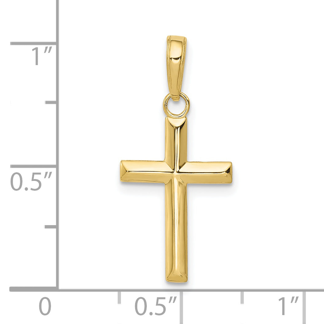 10K Small Cross Pendant