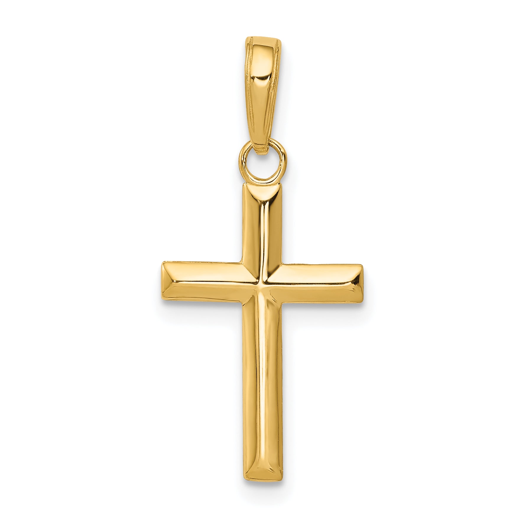 10K Small Cross Pendant