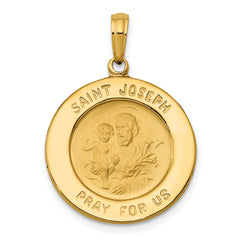 10k Saint Joseph Medal Pendant