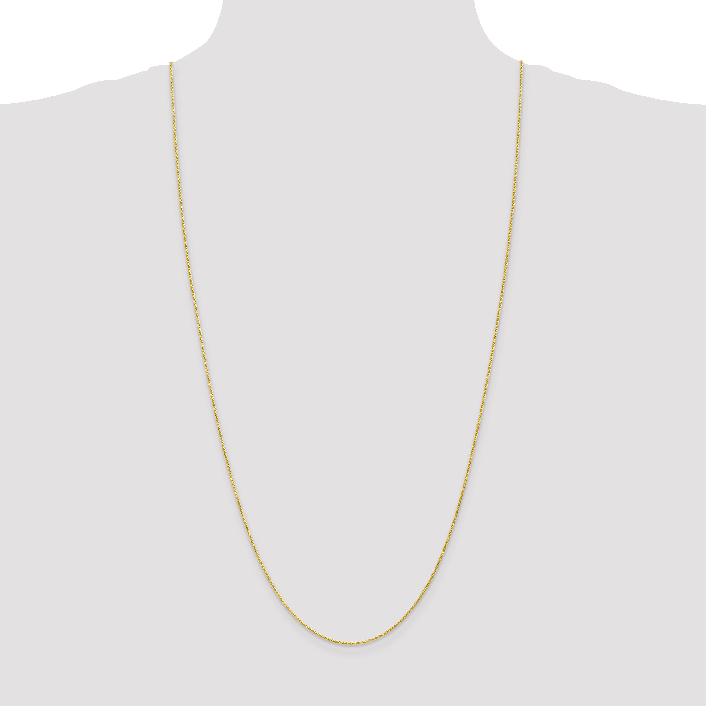 10k 1.2mm Parisian Wheat Chain