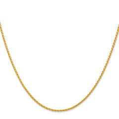 10k 1.5mm Parisian Wheat Chain