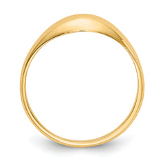 10k Childs Polished Dome Ring