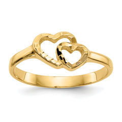 10k Children's Heart Ring