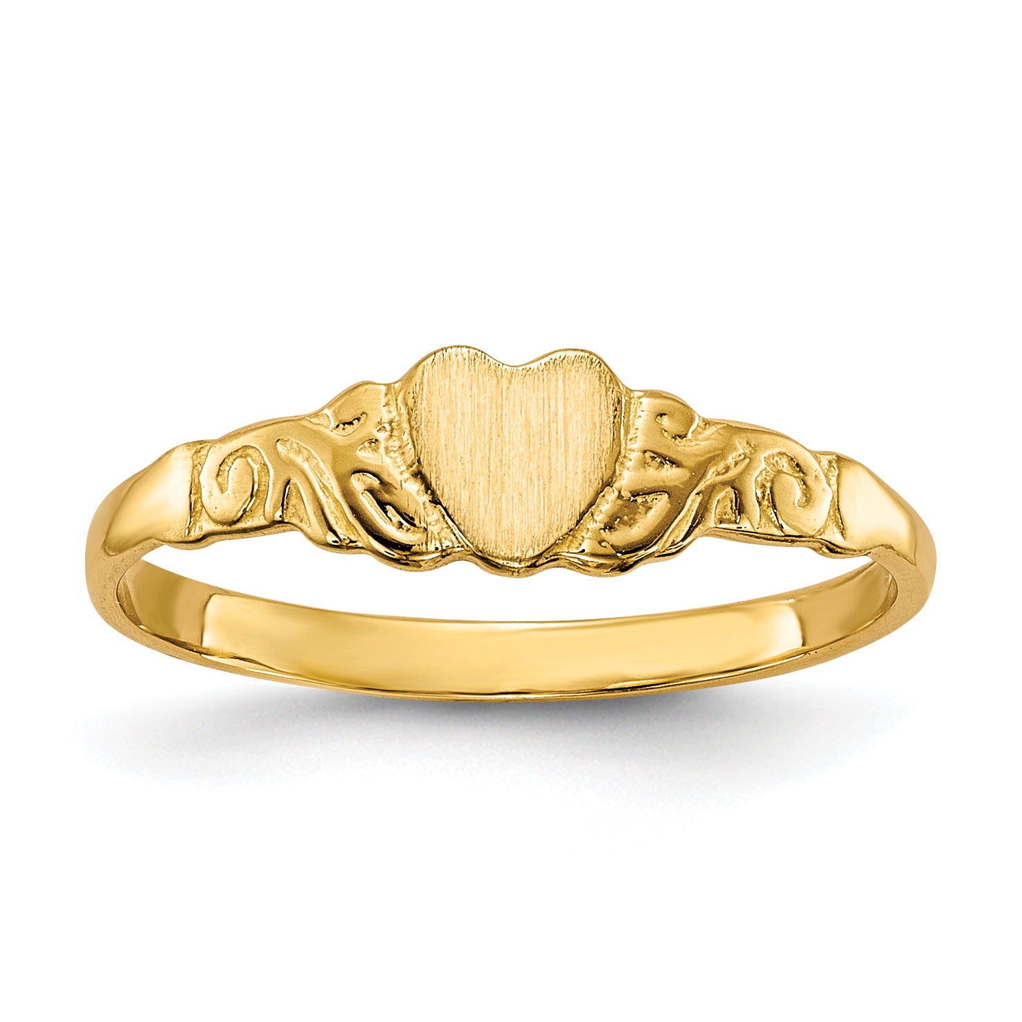 10k Childs Heart Ring