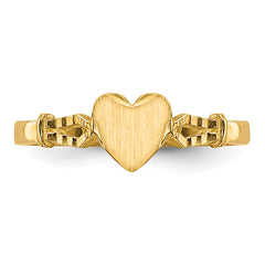 10k Children's Heart Ring