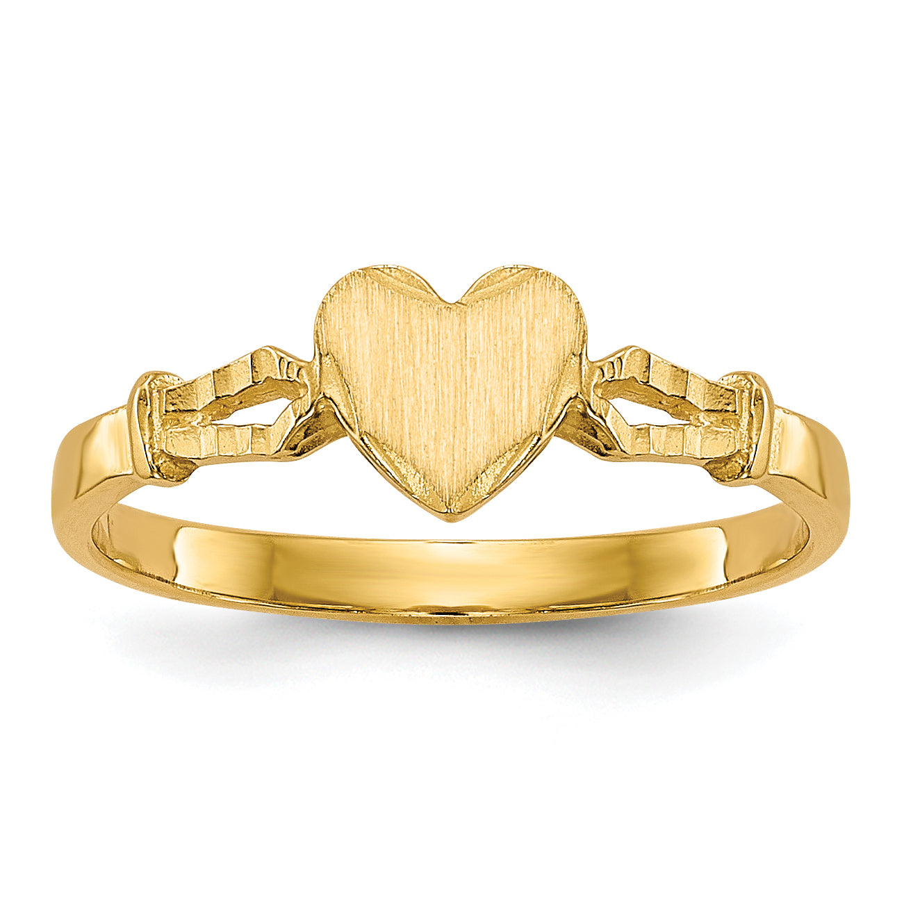 10k Children's Heart Ring