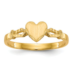 10k Children's Heart Ring