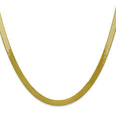 10k 5mm Silky Herringbone Chain