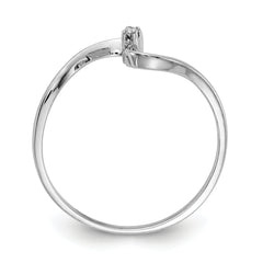 10K White Gold AA Diamond ring