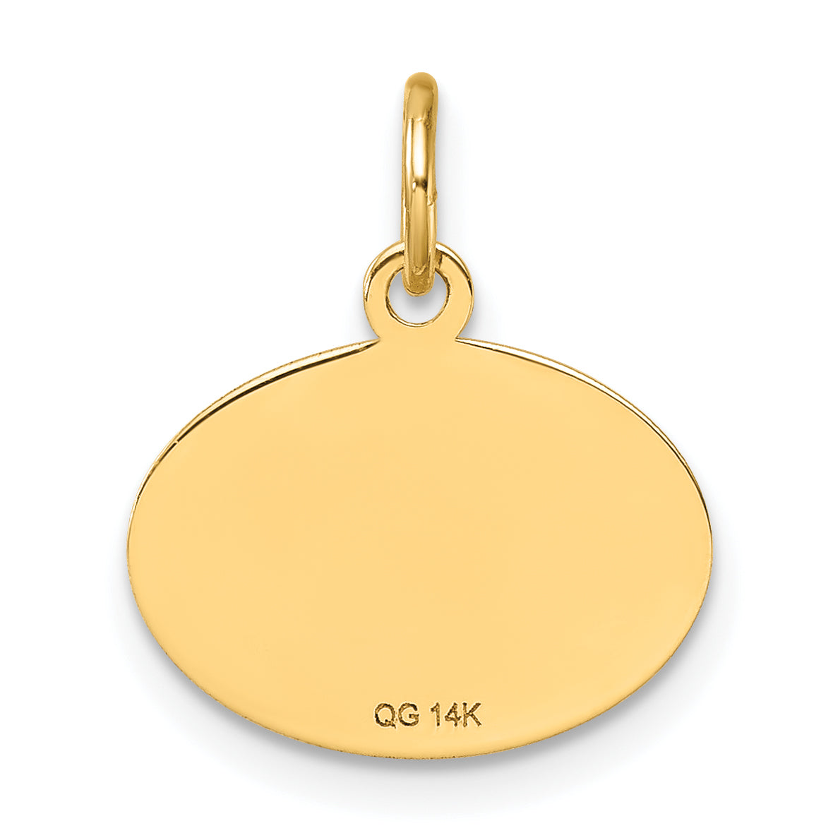 10k Oval CLASS OF 2024 Charm