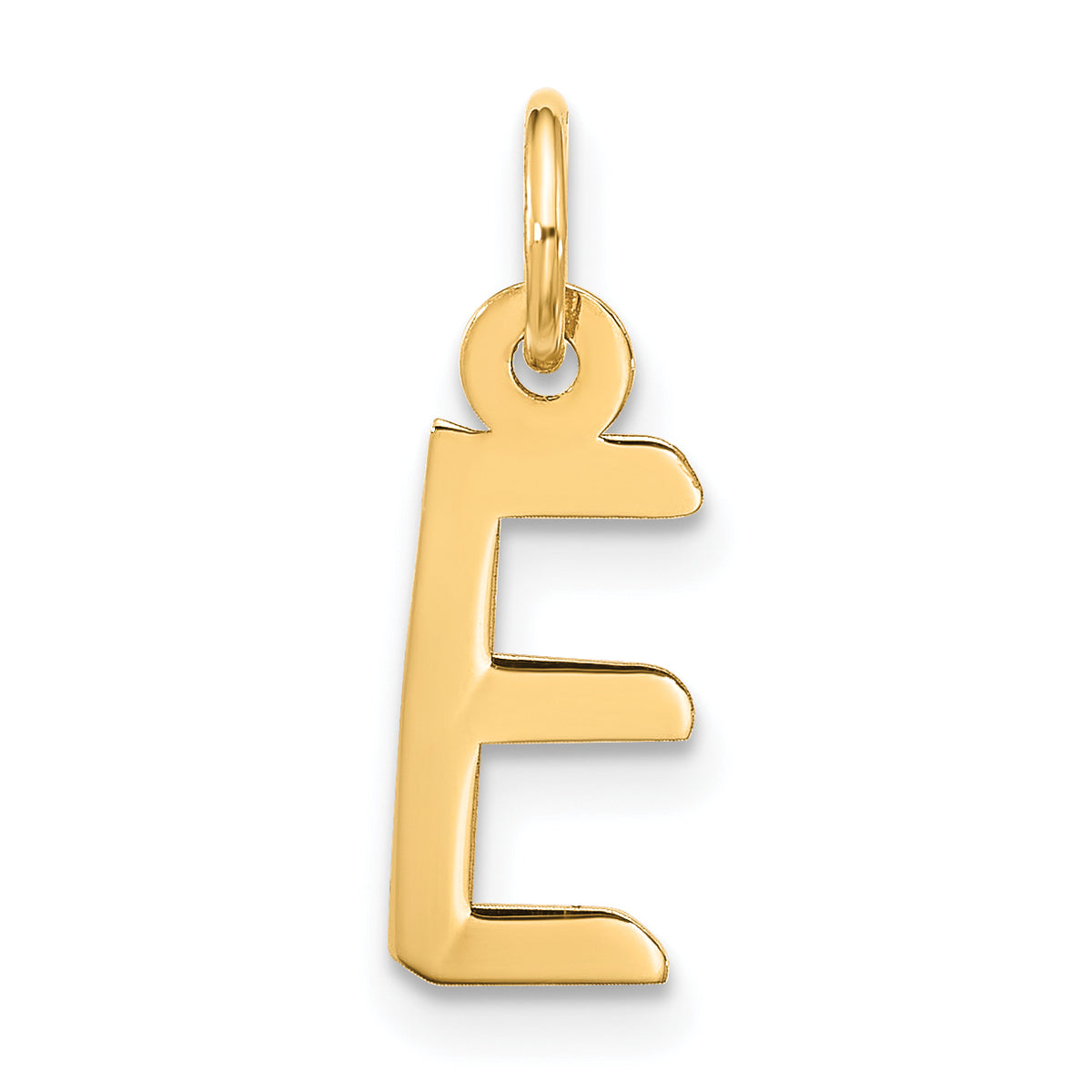 10k Large Slanted Block Initial E Charm