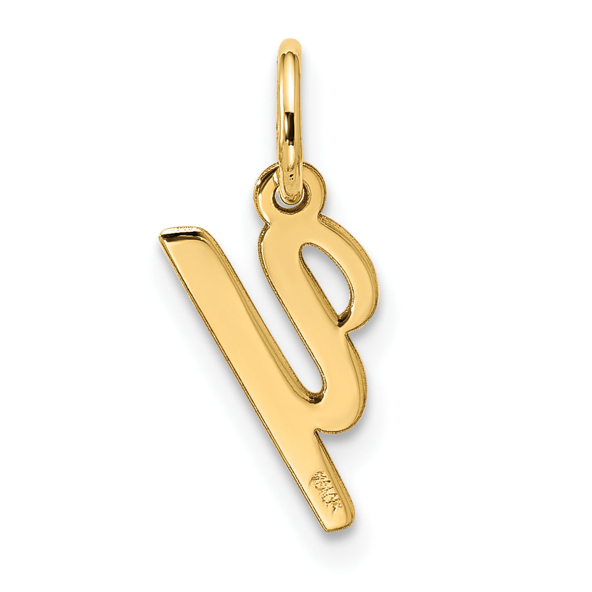 10k Small Script Initial Y Charm