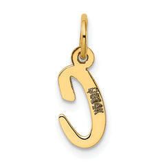 10k Small Script Initial C Charm