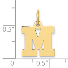 10k Small Block Initial M Charm