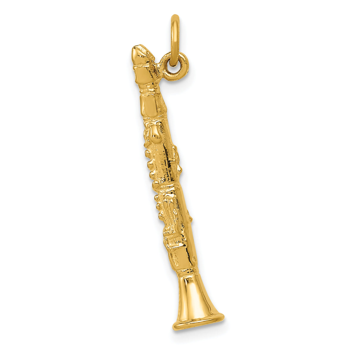 10k 3-D Clarinet Charm