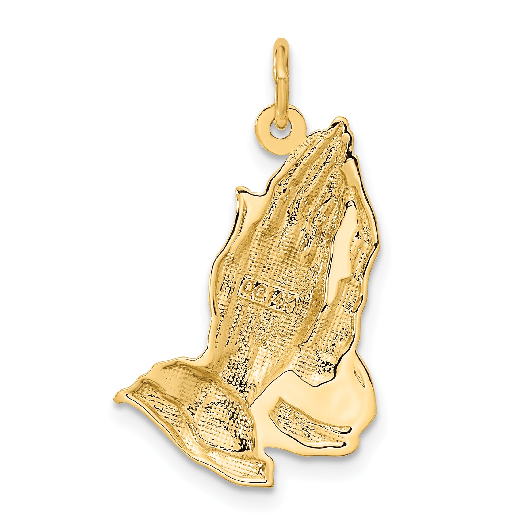 10k Praying Hands Pendant