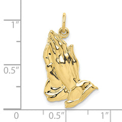 10k Praying Hands Pendant