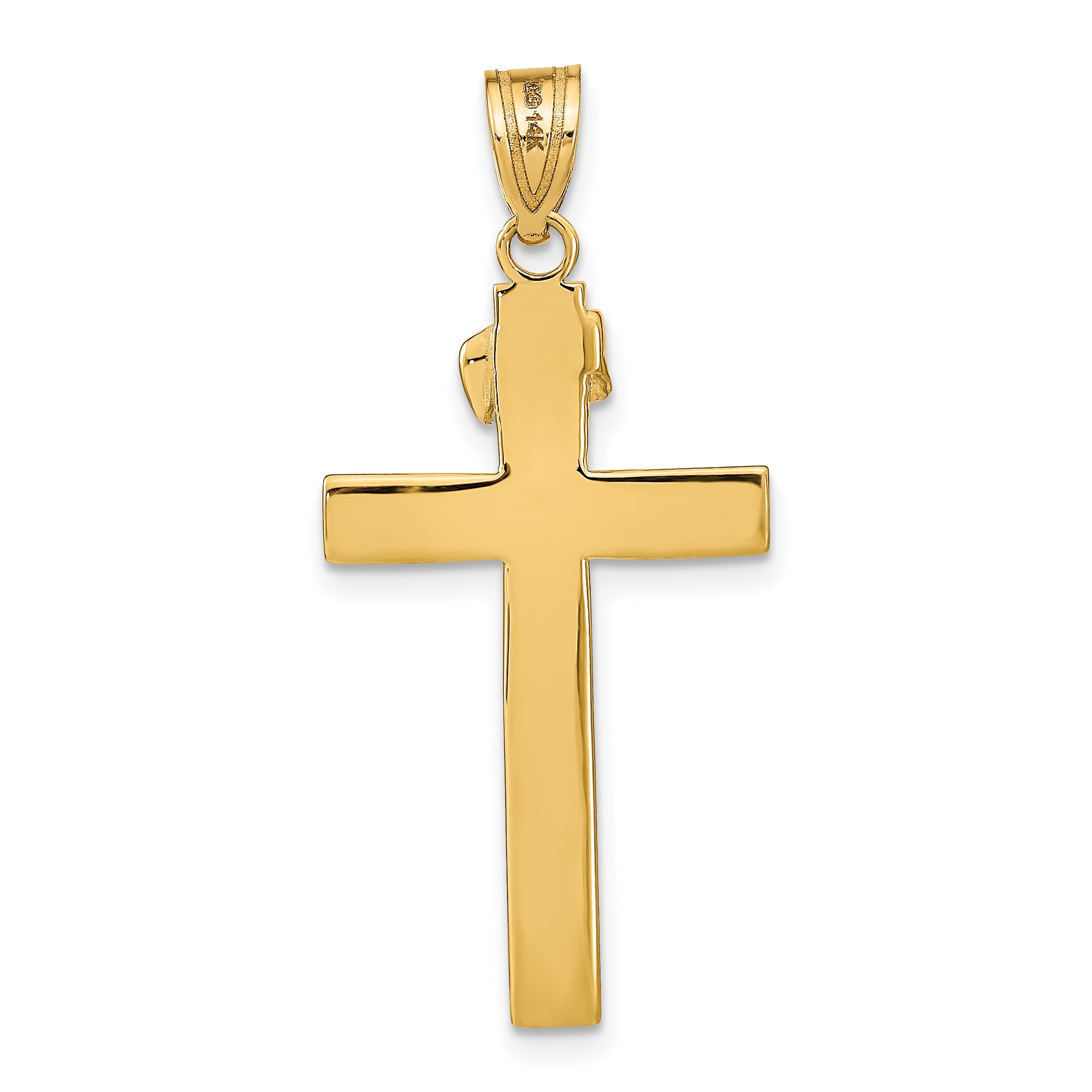 10k INRI Crucifix Pendant