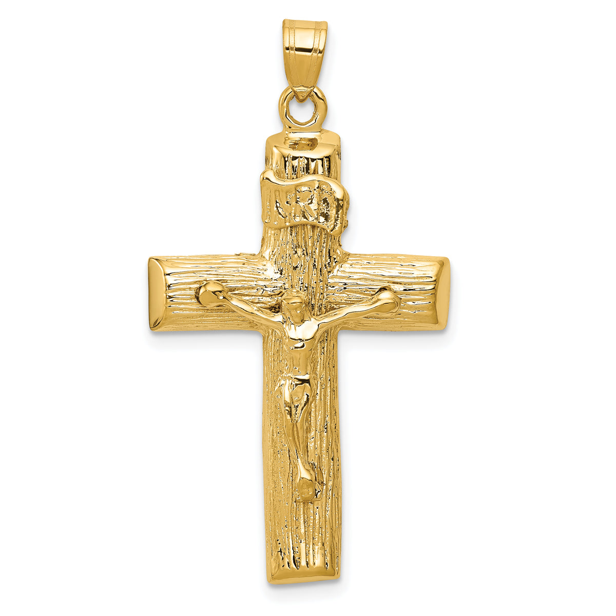 10k Crucifix Charm