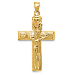 10k Crucifix Charm