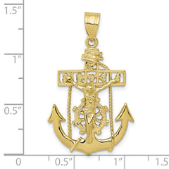 10k Mariners Cross Pendant