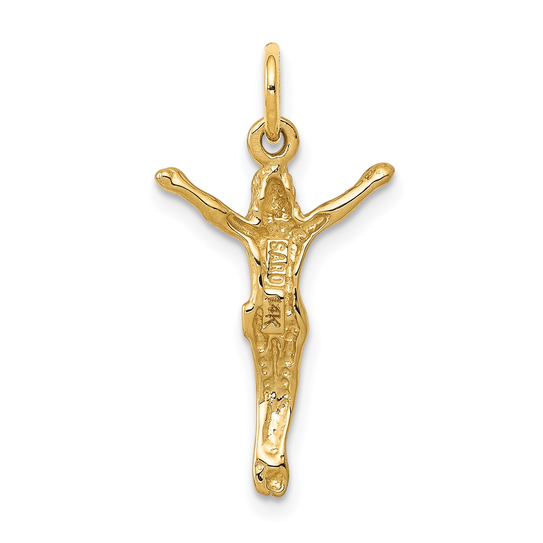 10k Crucifix Charm