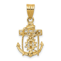 10k Mariners Cross Pendant