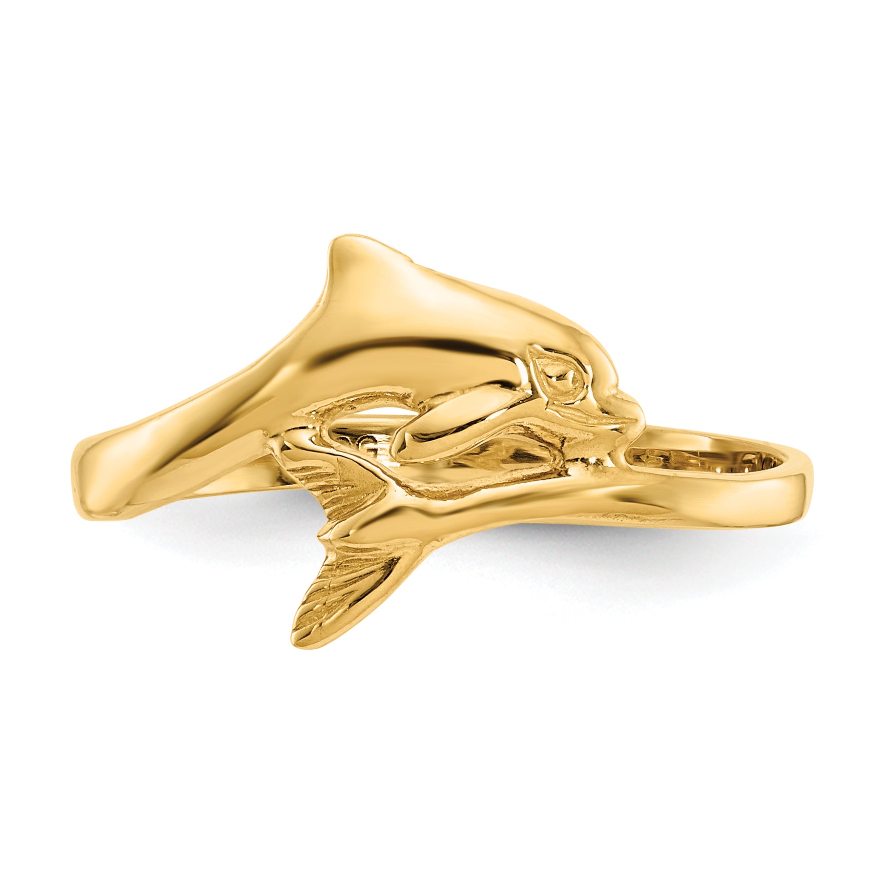 10k Dolphin Ring