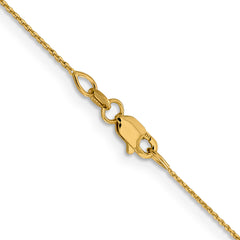 14K .85 mm D/C Cable Chain