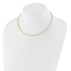 14K 1.5mm D/C Neckwire Necklace