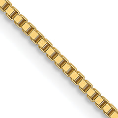 14K .9mm Box Chain