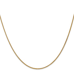 14K 1.2mm Spiga (Wheat) Chain