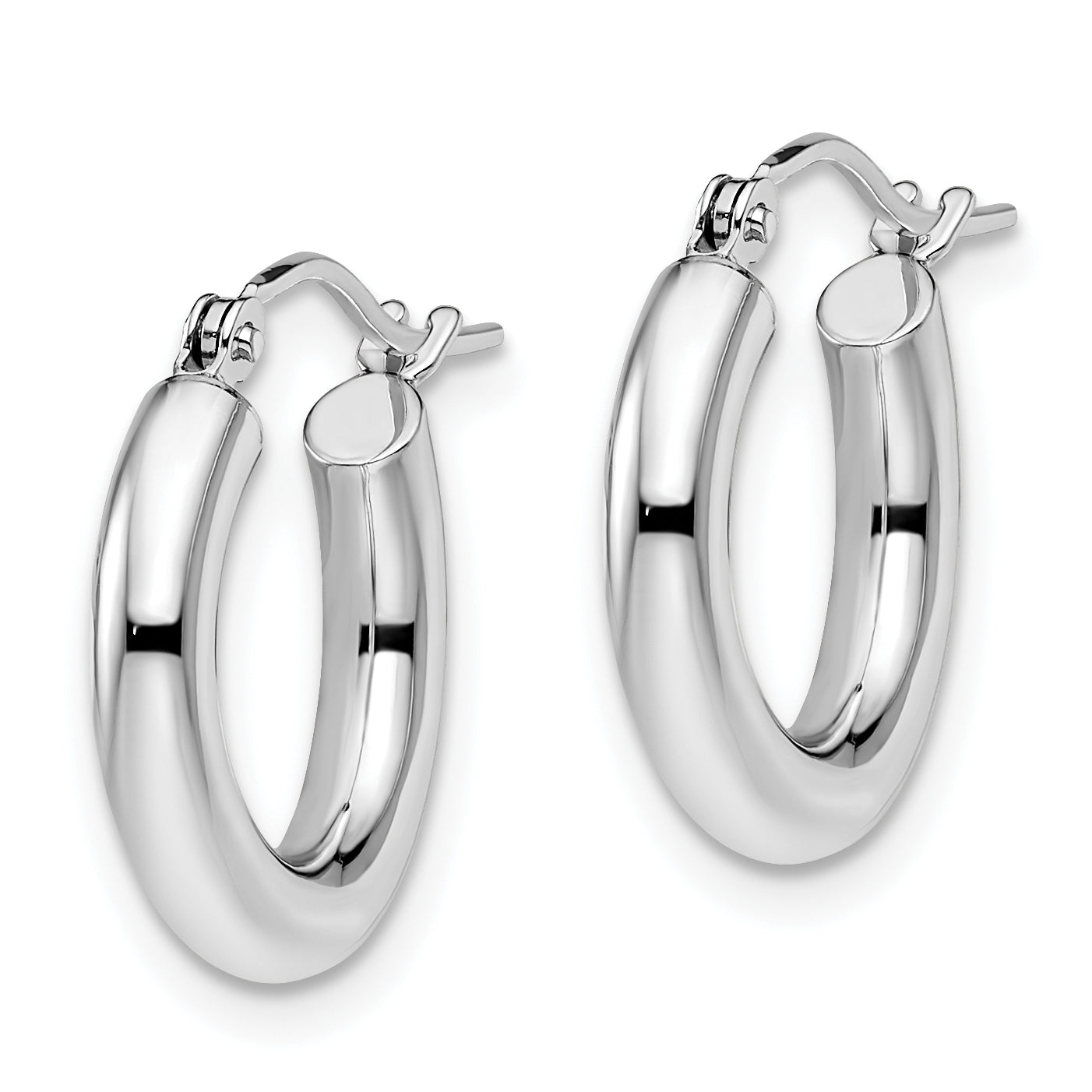 14K White Gold Earrings