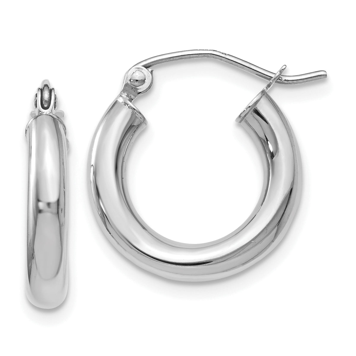 14K White Gold Earrings