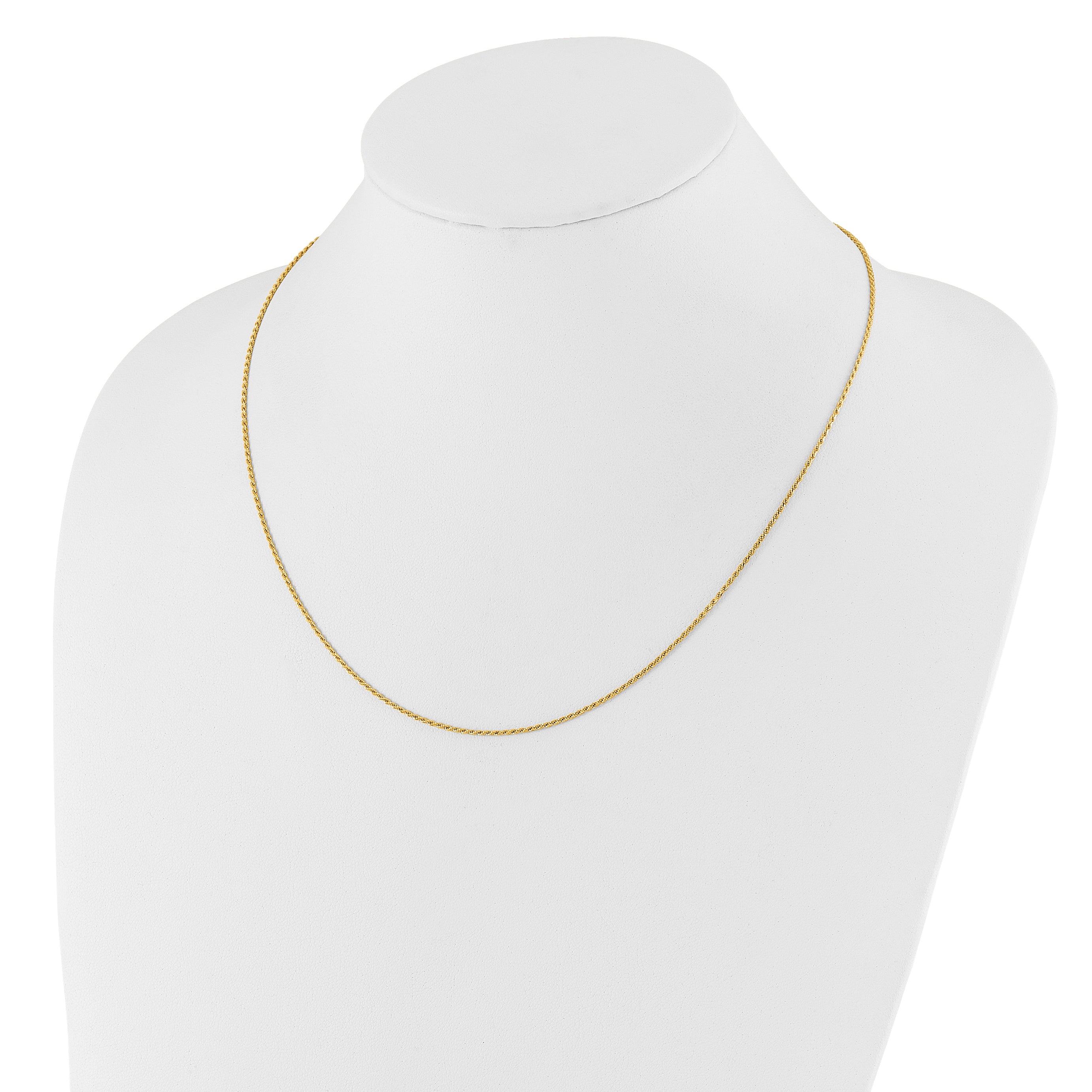 14K Adjustable 1.2mm D/C Rope Chain